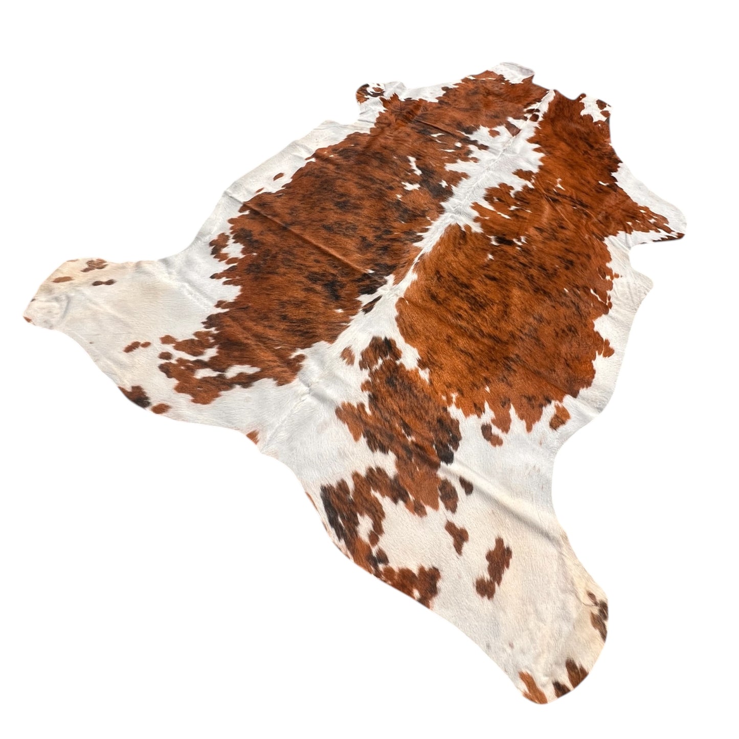 Brindle gestreifte echte Kuhfellteppich XL