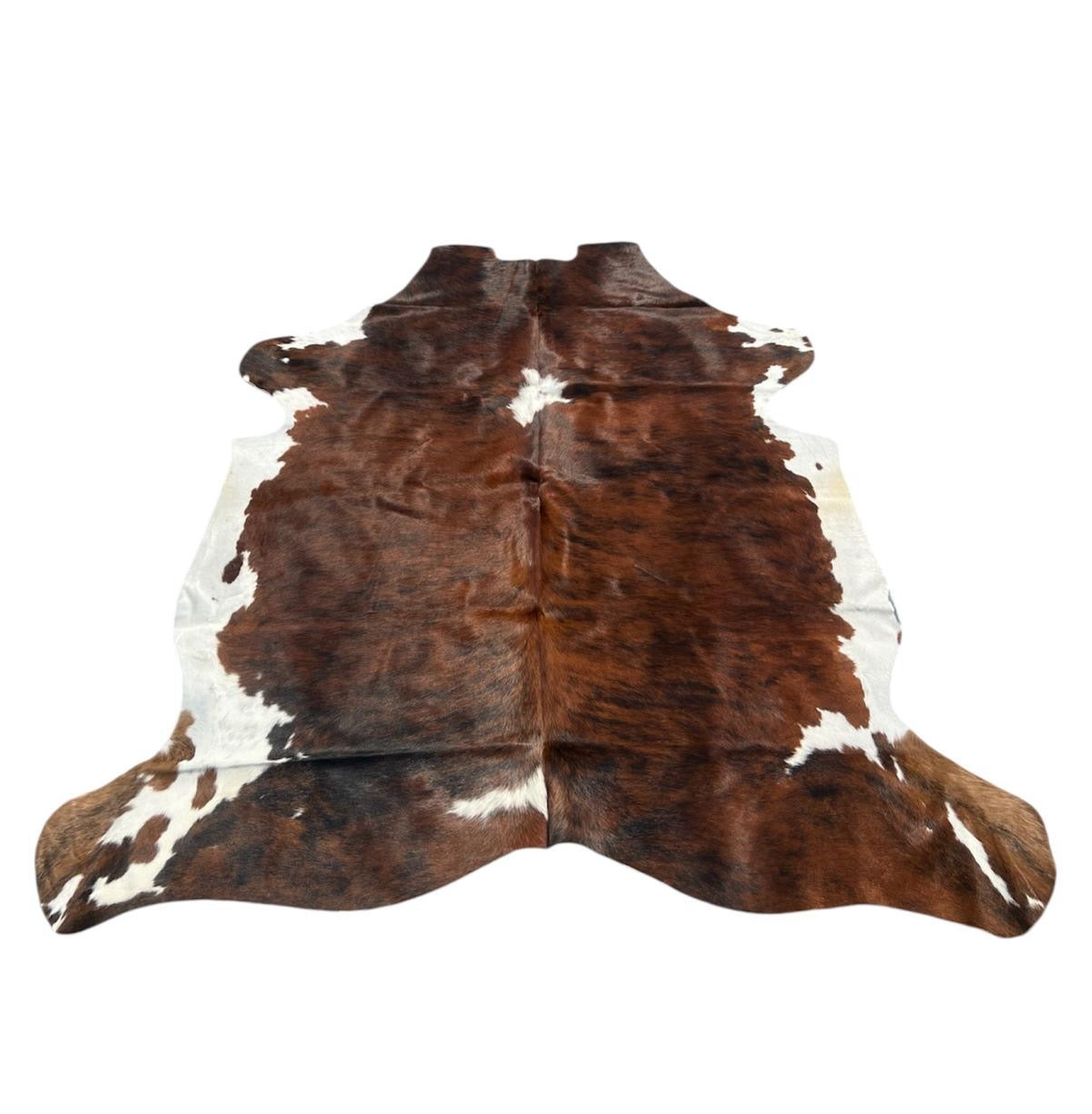 Brindle gestreifte echte Kuhfellteppich XL