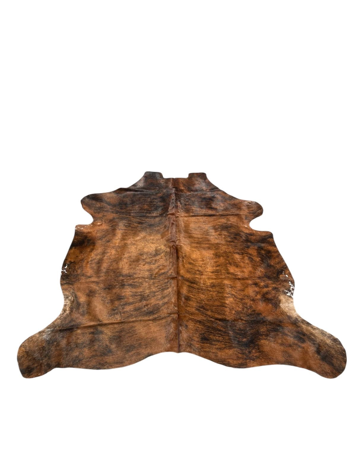 Brindle gestreifte echte Kuhfellteppich XL