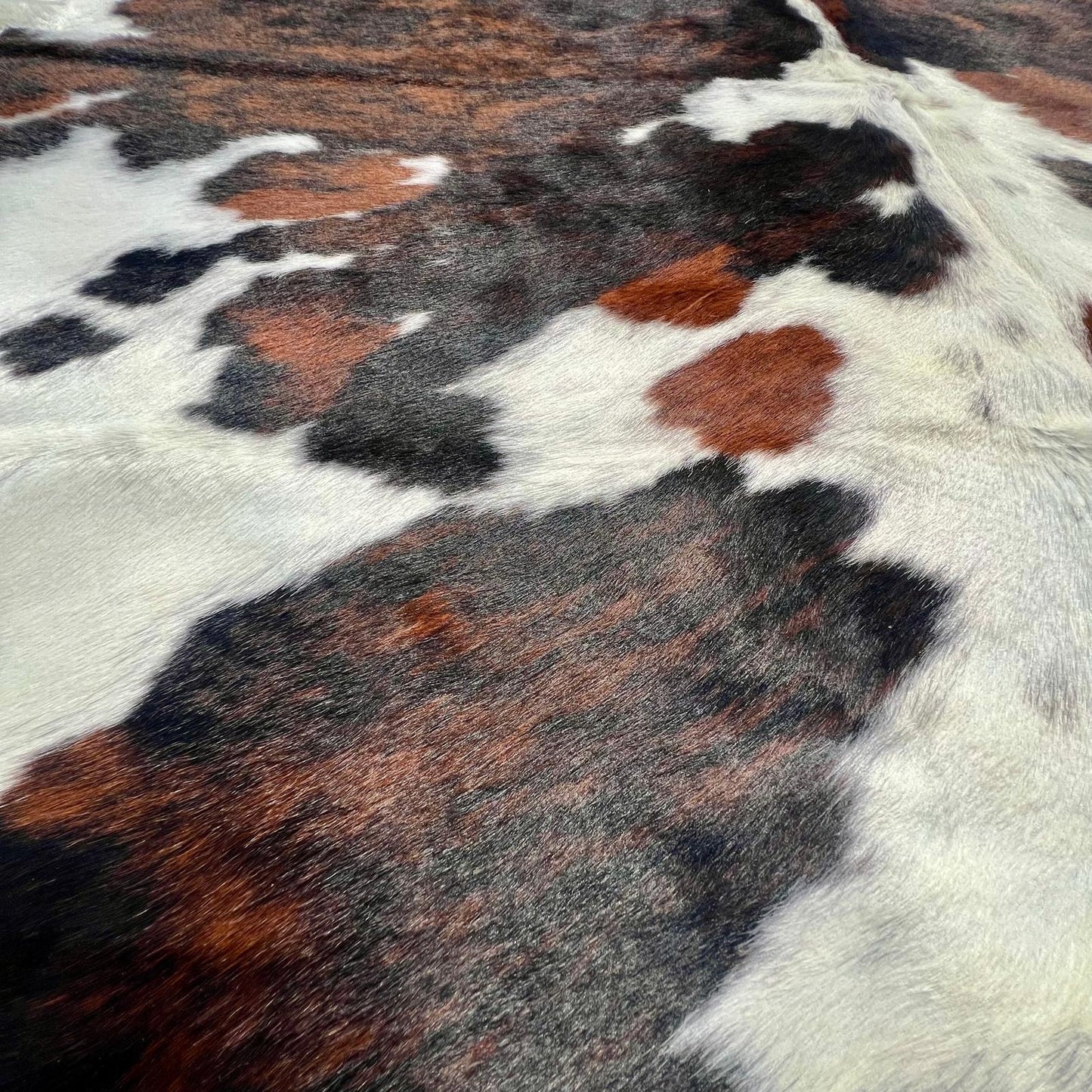 Cowhide Rug Genuine Tricolor XL (190 x 230cm)