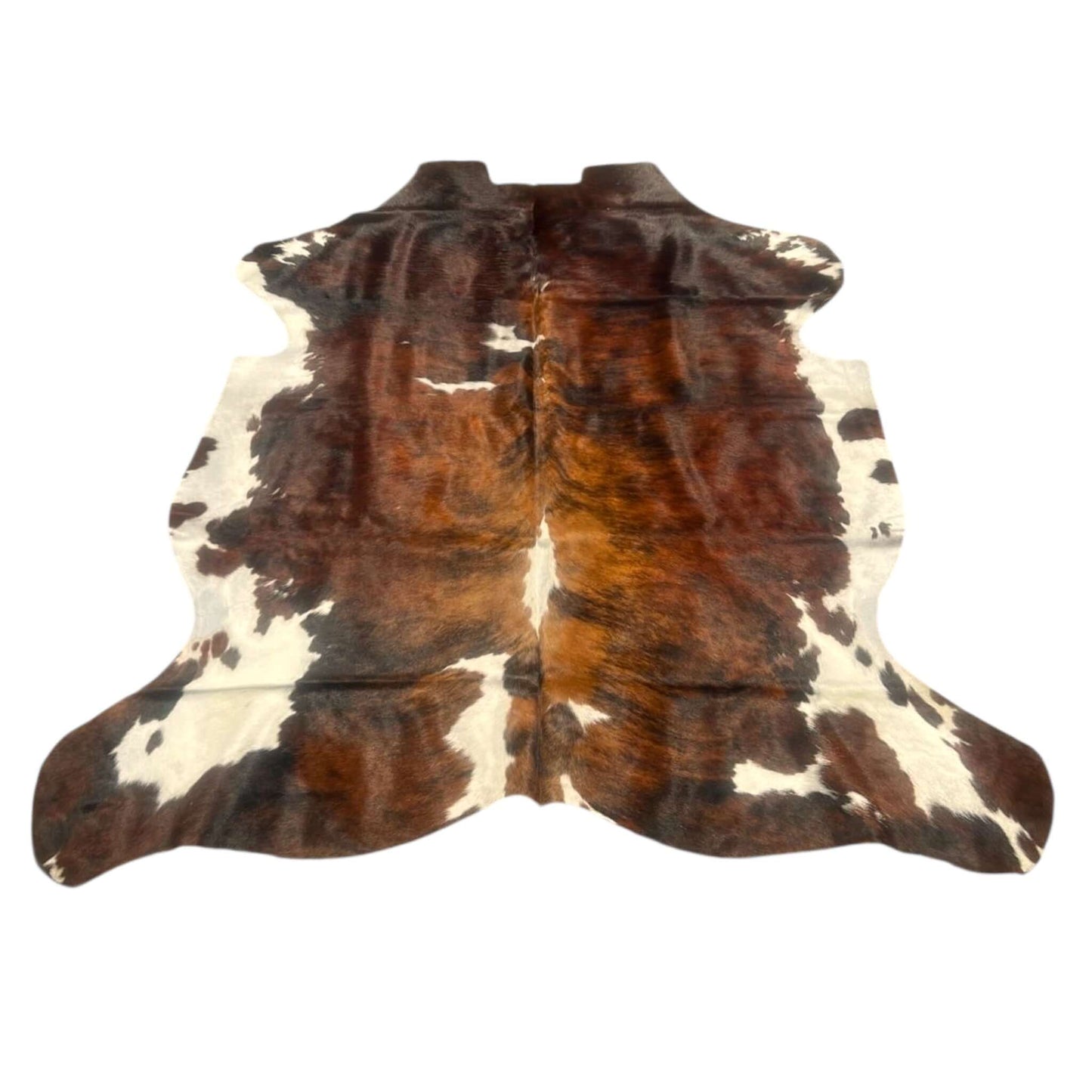 Brindle gestreifte echte Kuhfellteppich XL