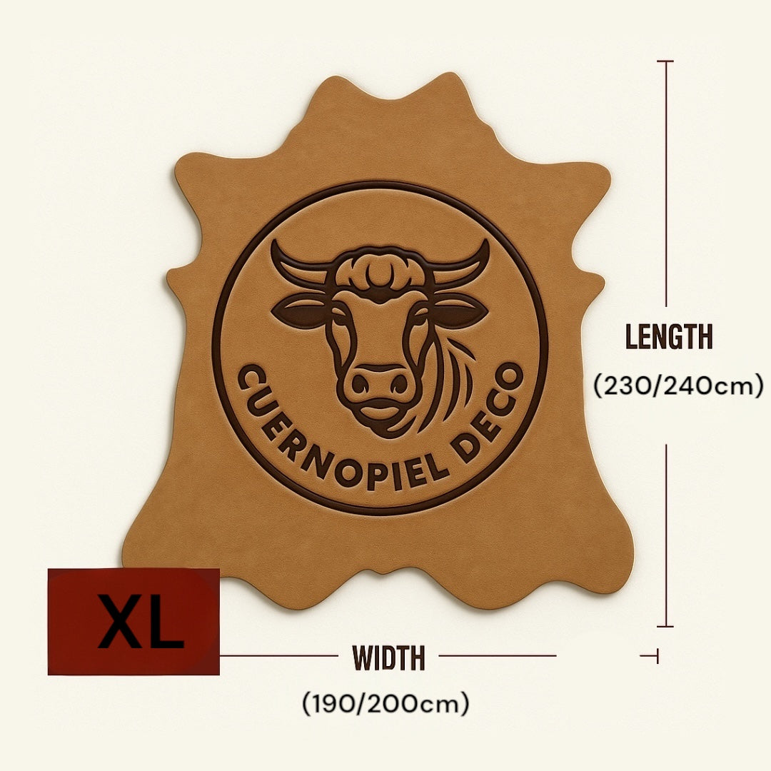 Cowhide Rug Genuine Tricolor XL (190 x 230cm)