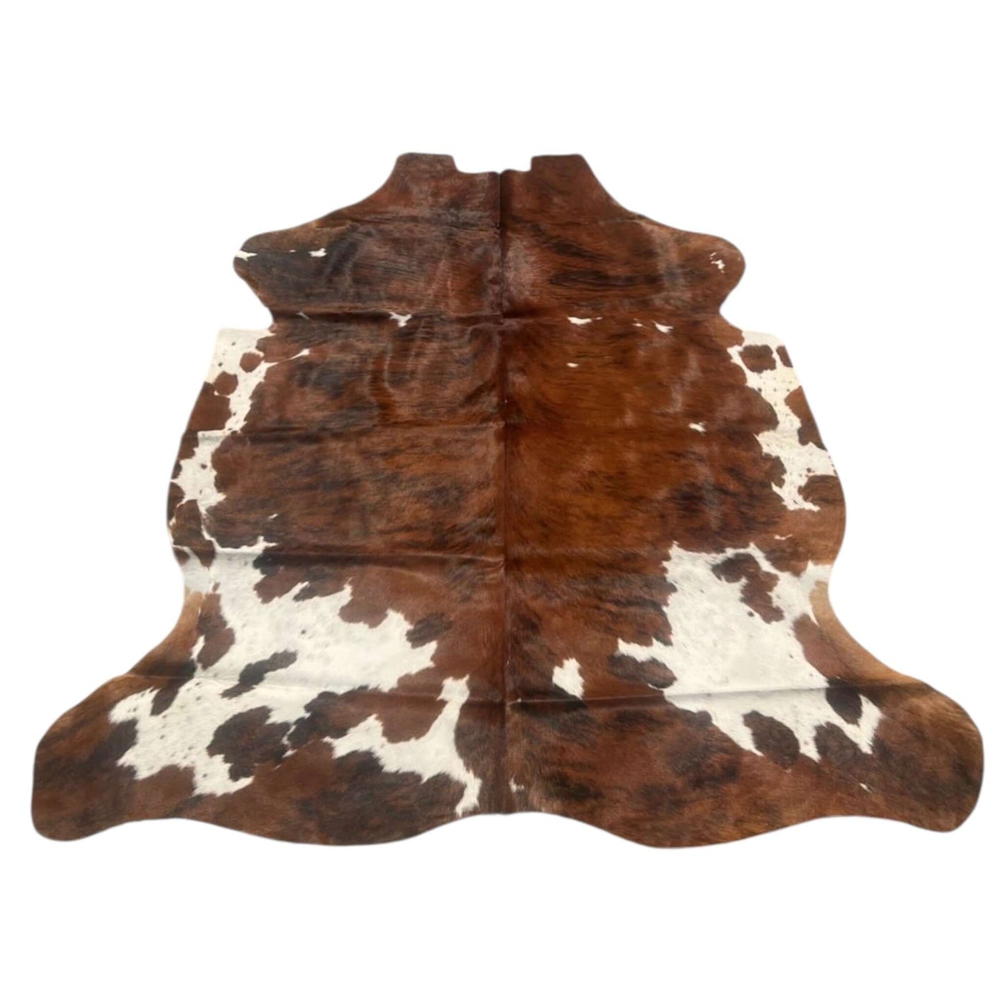 Brindle gestreifte echte Kuhfellteppich XL