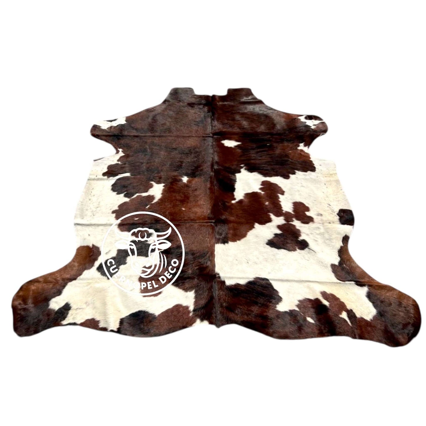 Brindle gestreifte echte Kuhfellteppich XL