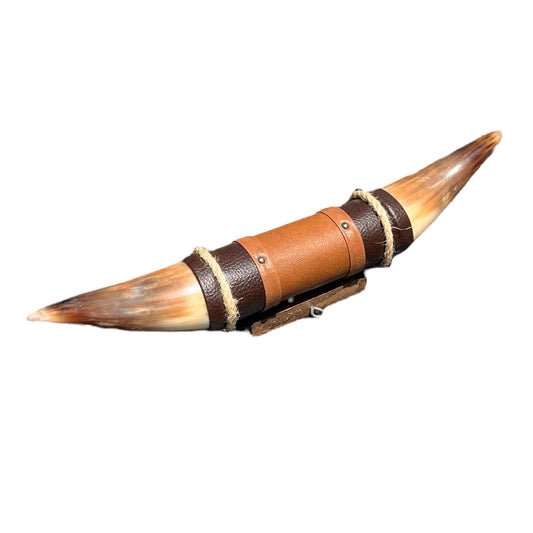 Authentische Horn Dekoration Boss Taurus (50cm)