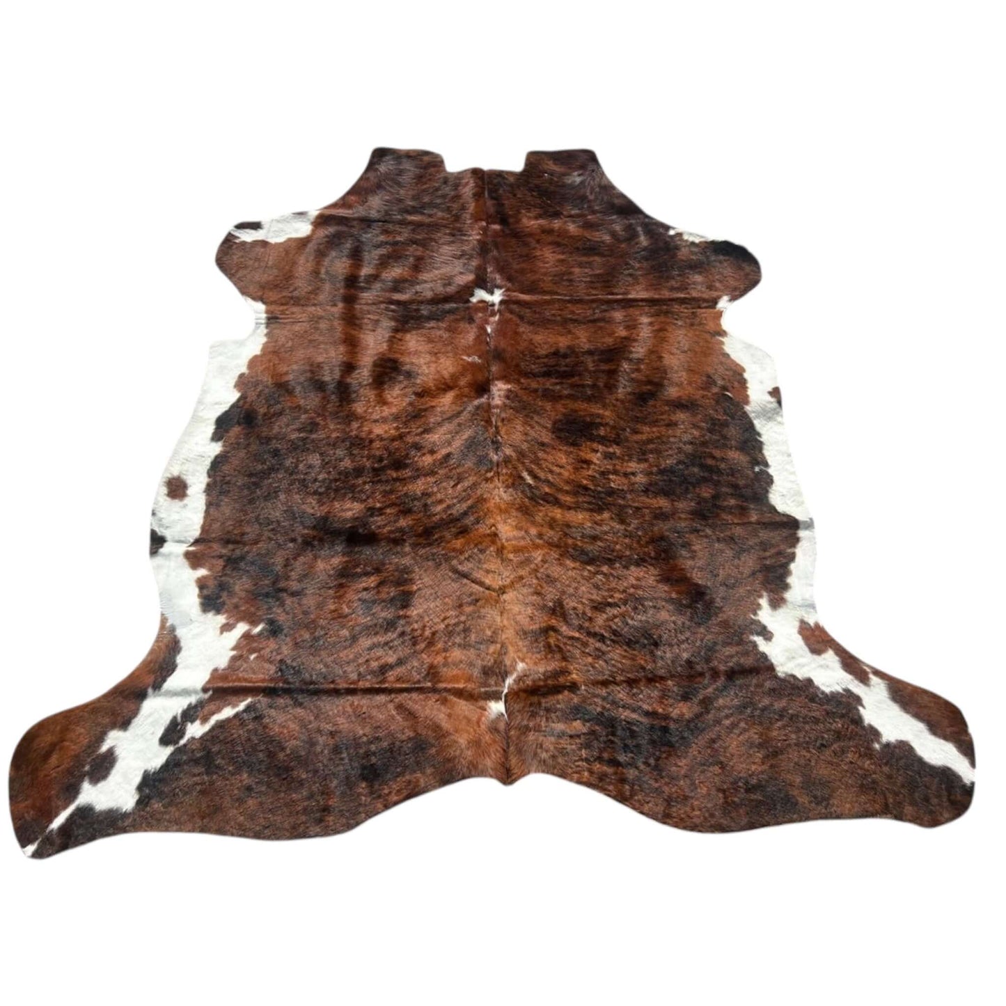Brindle gestreifte echte Kuhfellteppich XL