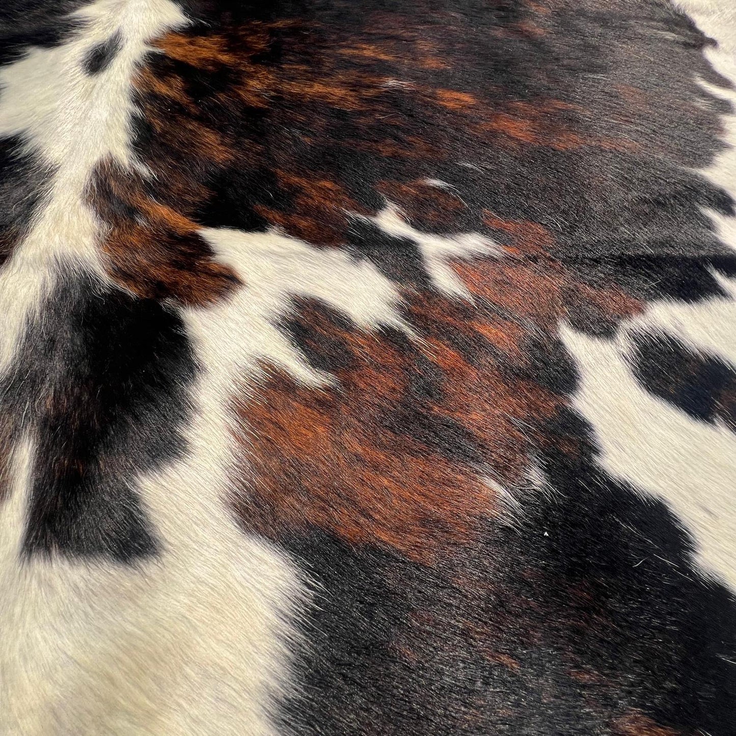 Cowhide Rug Genuine Tricolor XL (190 x 230cm)