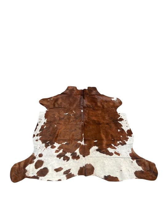 Brindle gestreifte echte Kuhfellteppich XL