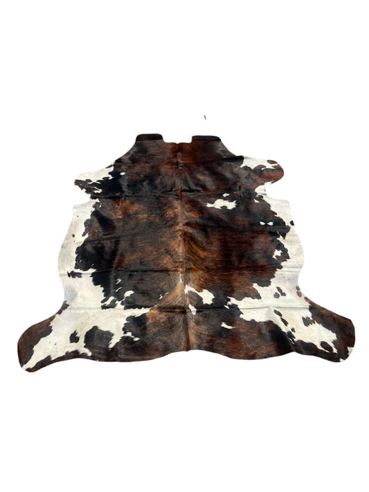 Brindle gestreifte echte Kuhfellteppich XL