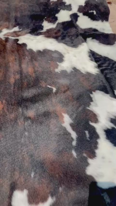 Brindle Tigrated Genuine Cowhide Rug XL (190 x 230cm)